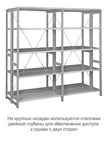 Стеллаж для одежды ТСУ 2/3 (3000х1060х500)